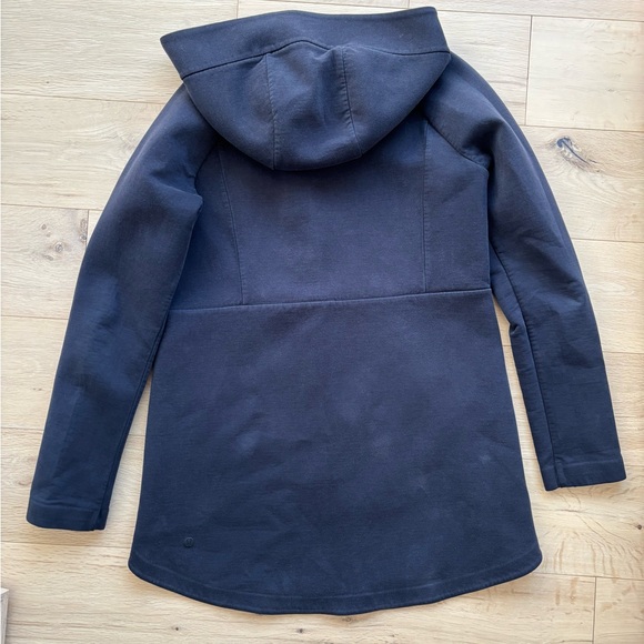 Lululemon Going Places Hooded Women's Black Jacket Size 6/8 - Picture 4 of 9